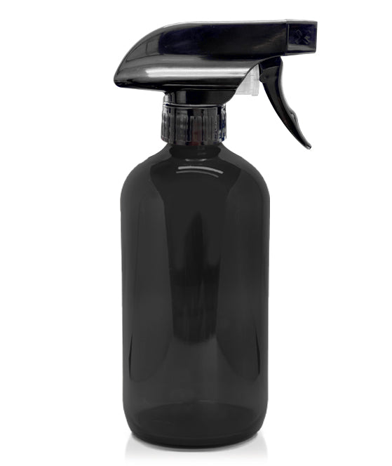 500ml Glass Smoke Grey Bottle with Sprayer