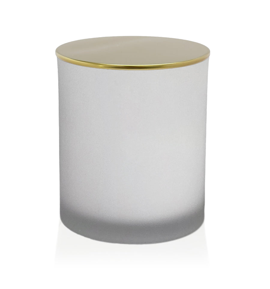 280300ml Classic Frosted Jar For Candles NZ Candle Supplies