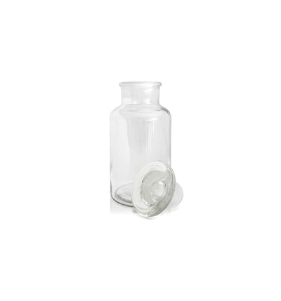 Clear Apothecary Glass Jar with Lid 60ml - New Zealand Candle Supplies