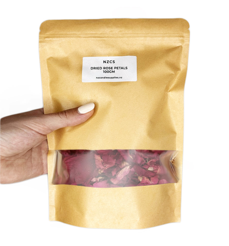 Romantic Dried Rose Petals NZ Candle Supplies
