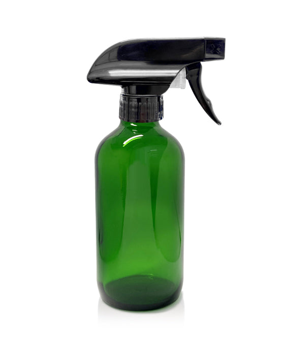 250ml Glass Green Bottle with Sprayer