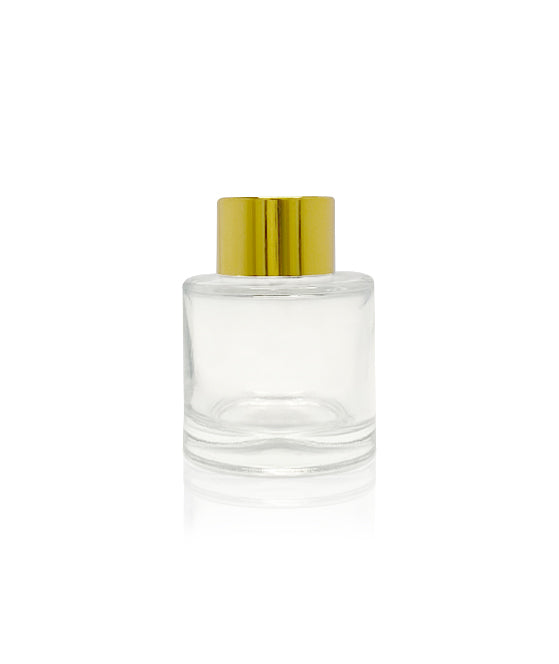 50ml Diffuser Bottle - Gold Collar - New Zealand Candle Supplies