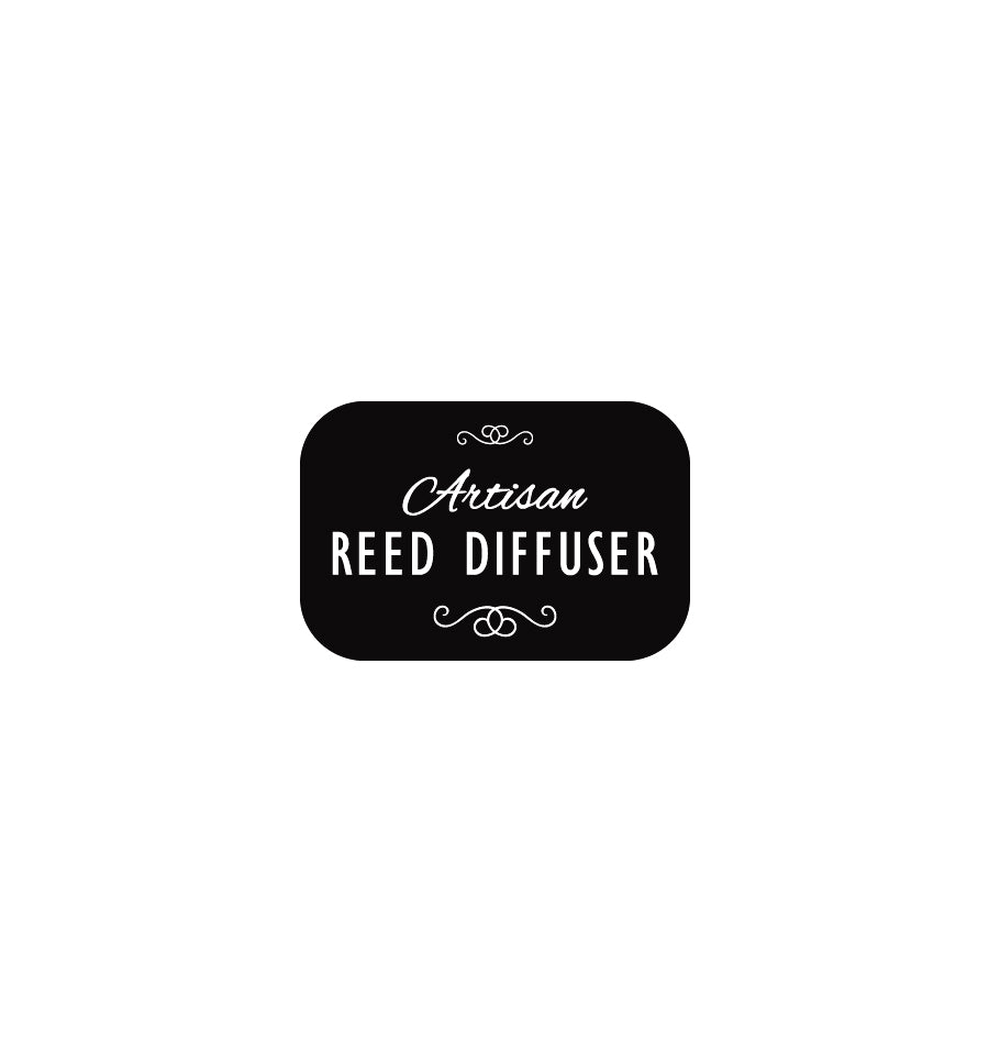 Artisan Reed Diffuser Label 3 x 2cm - New Zealand Candle Supplies