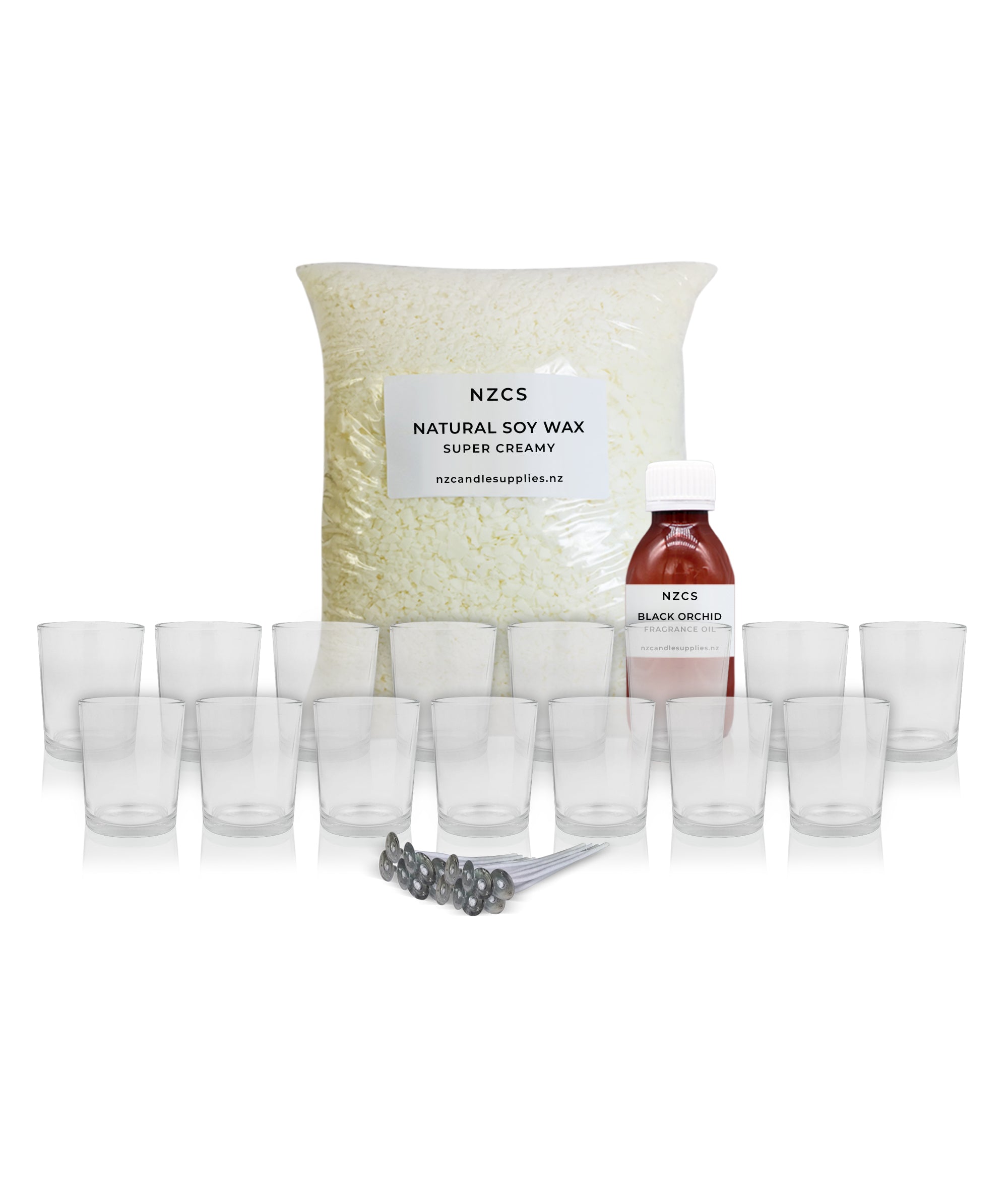 Mini Soy Candle Kit Make Your Own Candles! NZ Candle Supplies