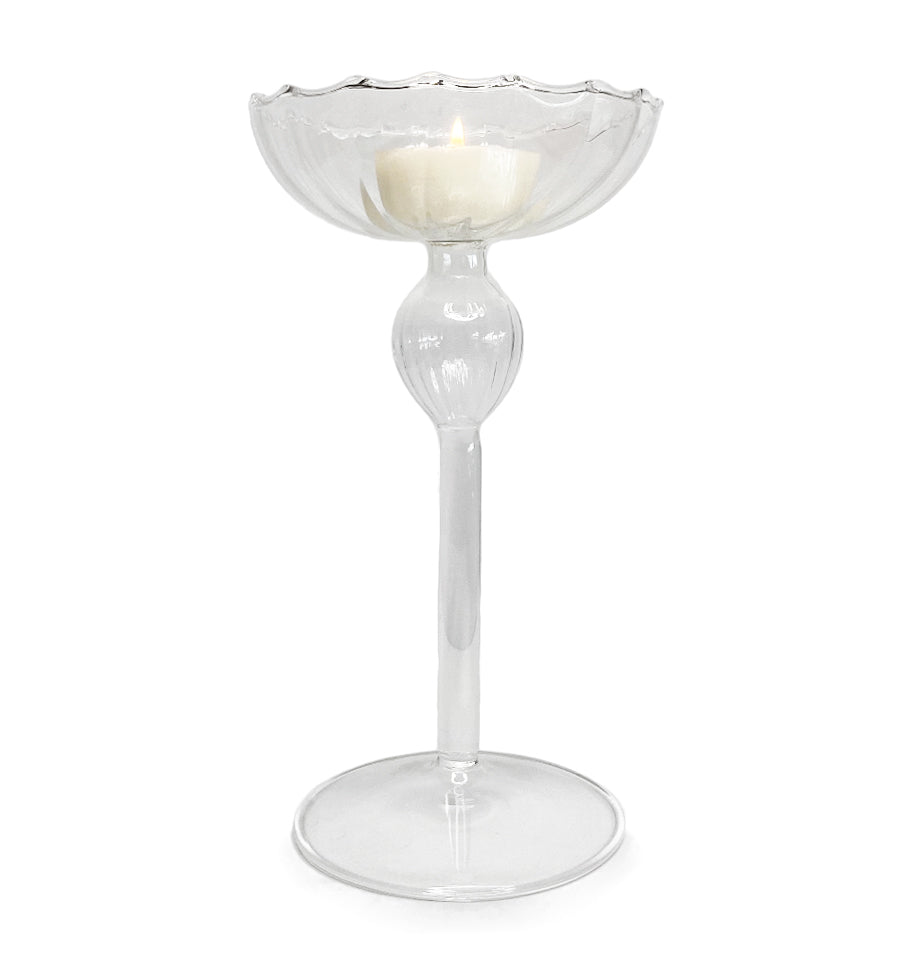 A Serene Lotus Tea Light Holder NZ Candle Supplies