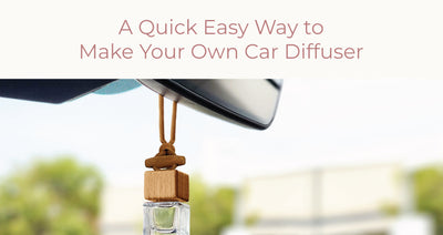 A Quick Easy Way to Make Your Own Car Diffuser