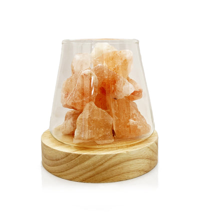 Aromatherapy Crystal Oil Diffuser - Himalayan Salt