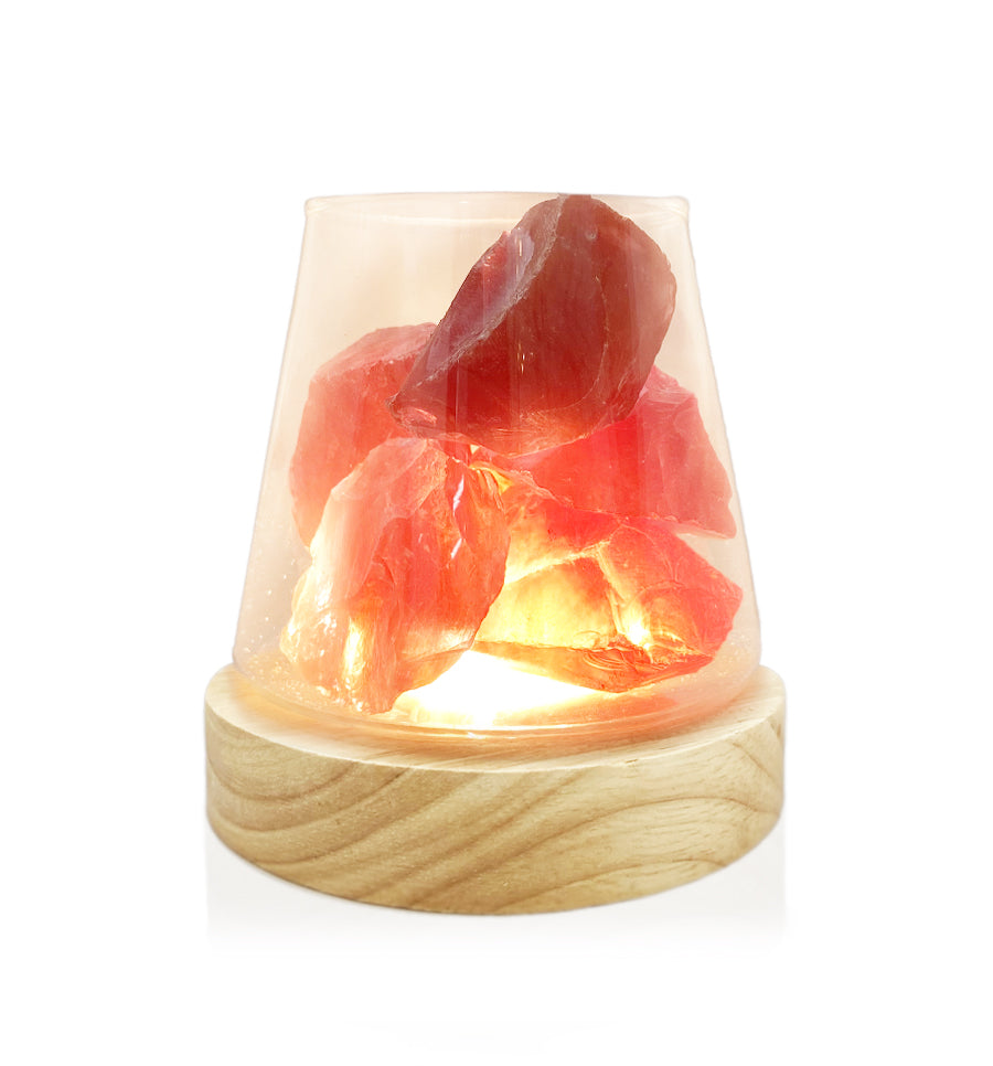 Aromatherapy Crystal Oil Diffuser - Rose Stone
