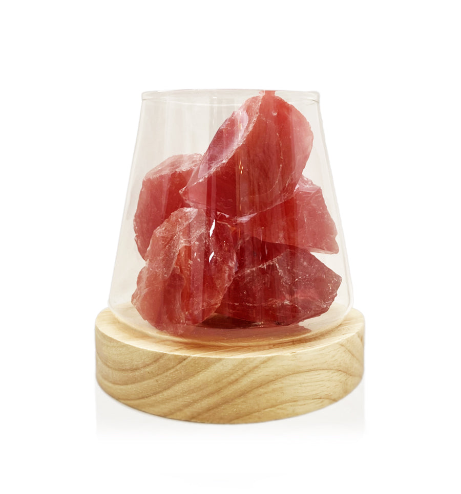 Aromatherapy Crystal Oil Diffuser - Rose Stone