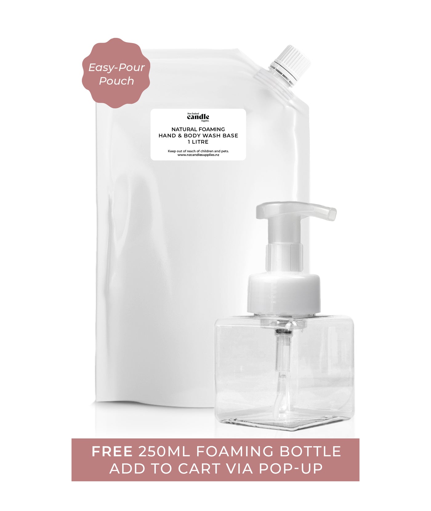 Natural Foaming Hand & Body Wash Base