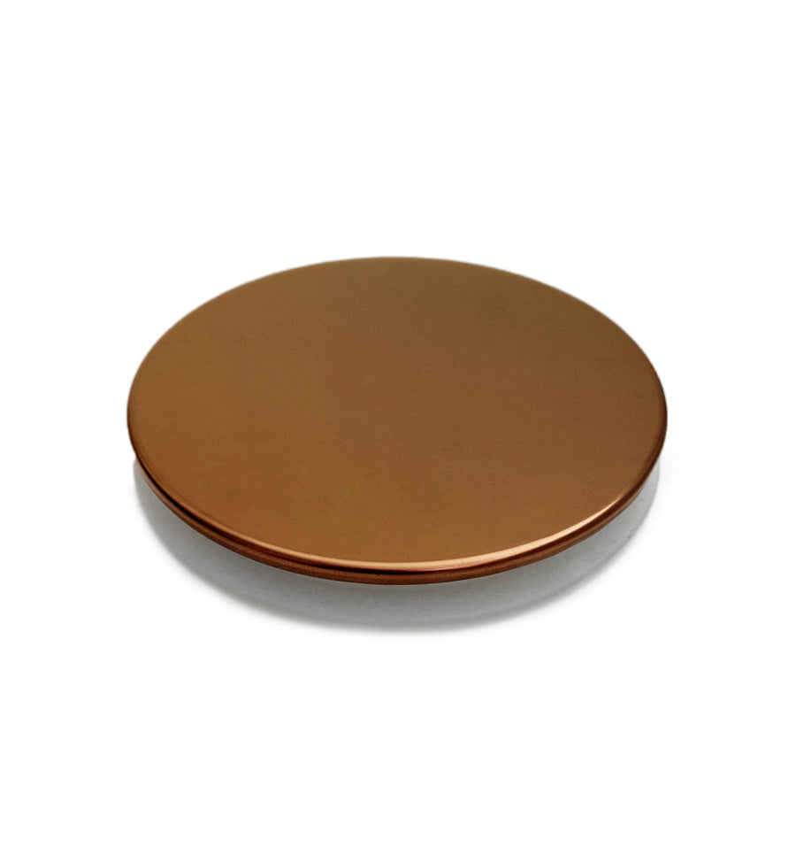 Bronze Tumbler Metal Lid 8cm