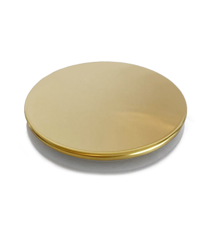 Gold Tumbler Metal Lid 9cm