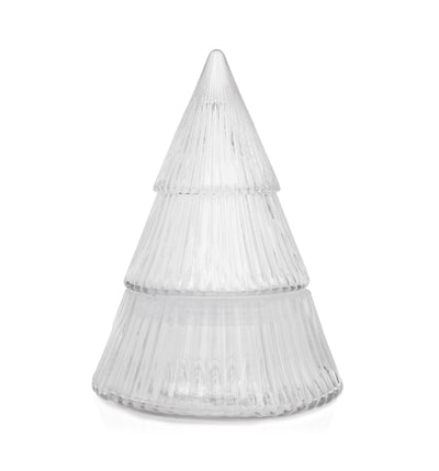 Christmas Tree Glass Candle Jar 230mls