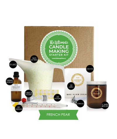 The Ultimate Candle Making Starter Kit - French Pear