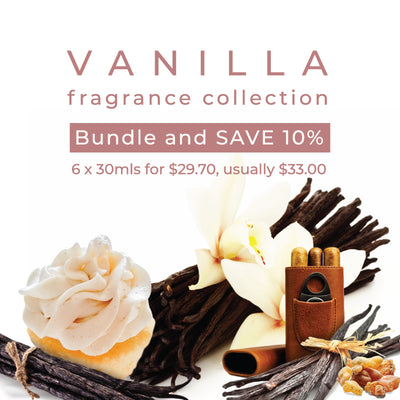 Vanilla Fragrance Collection 6 x 30mls