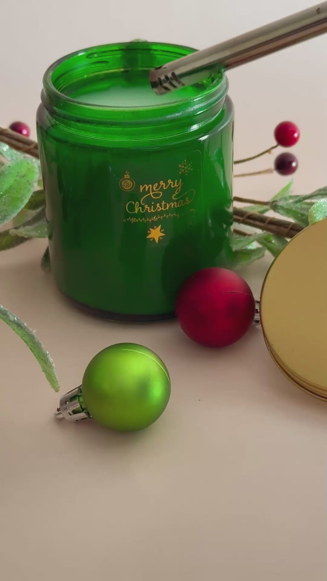 Candle Making Supplies  WW JAR CANDLE GREEN XMAS DREAM - Candle Making  Supplies
