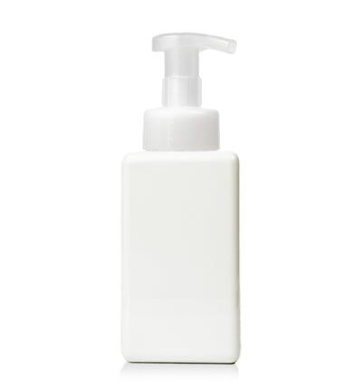 450ml White Plastic Bottle with Foaming Pump