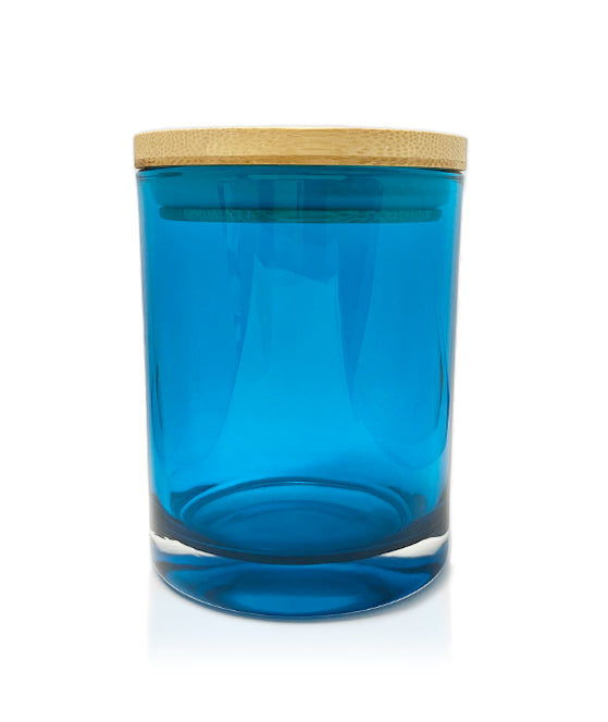 Vogue Tumbler - Topaz Jar  with Wooden Lid 250ml