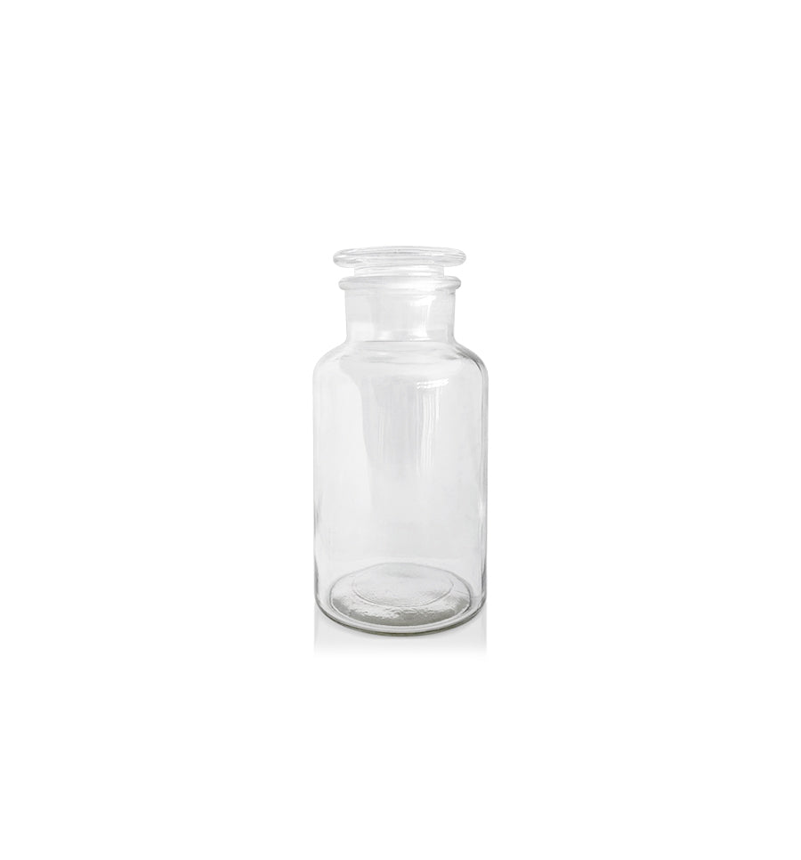 Clear Apothecary Glass Jar with Lid 60ml - New Zealand Candle Supplies