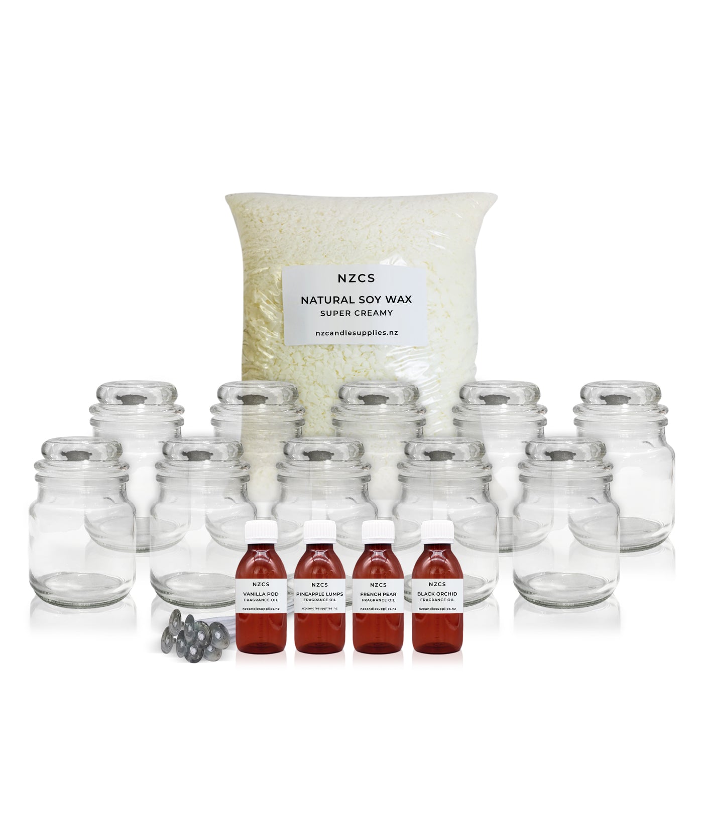 Baby Yankee Soy Candle Making Kit - 4 Fragrance Oils