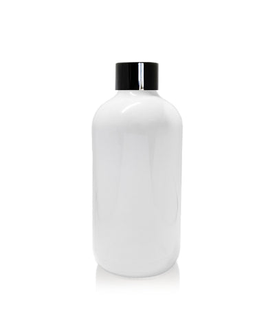 250ml White Pharmacist Diffuser Bottle - Black Collar