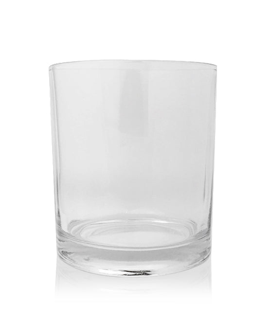 Medium Classic Tumbler - Clear Glass Jar 280 - 300ml - New Zealand Candle Supplies