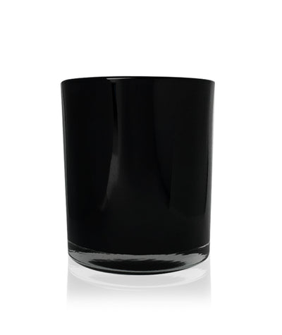 Small Classic Tumbler -  Black Jar 145mls - New Zealand Candle Supplies