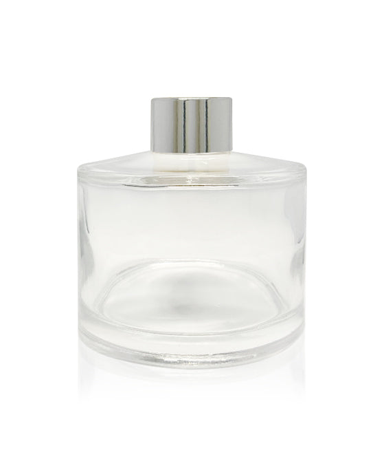 200ml Diffuser Bottle - Silver Collar - New Zealand Candle Supplies