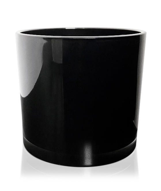 Jumbo Tumbler - Black Jar 700ml - New Zealand Candle Supplies