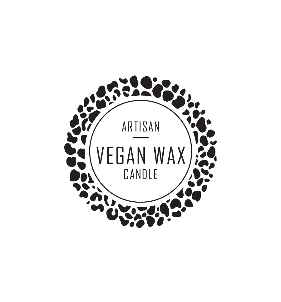 33. Artisan Vegan Wax Label 4.2cm Dia - Transparent