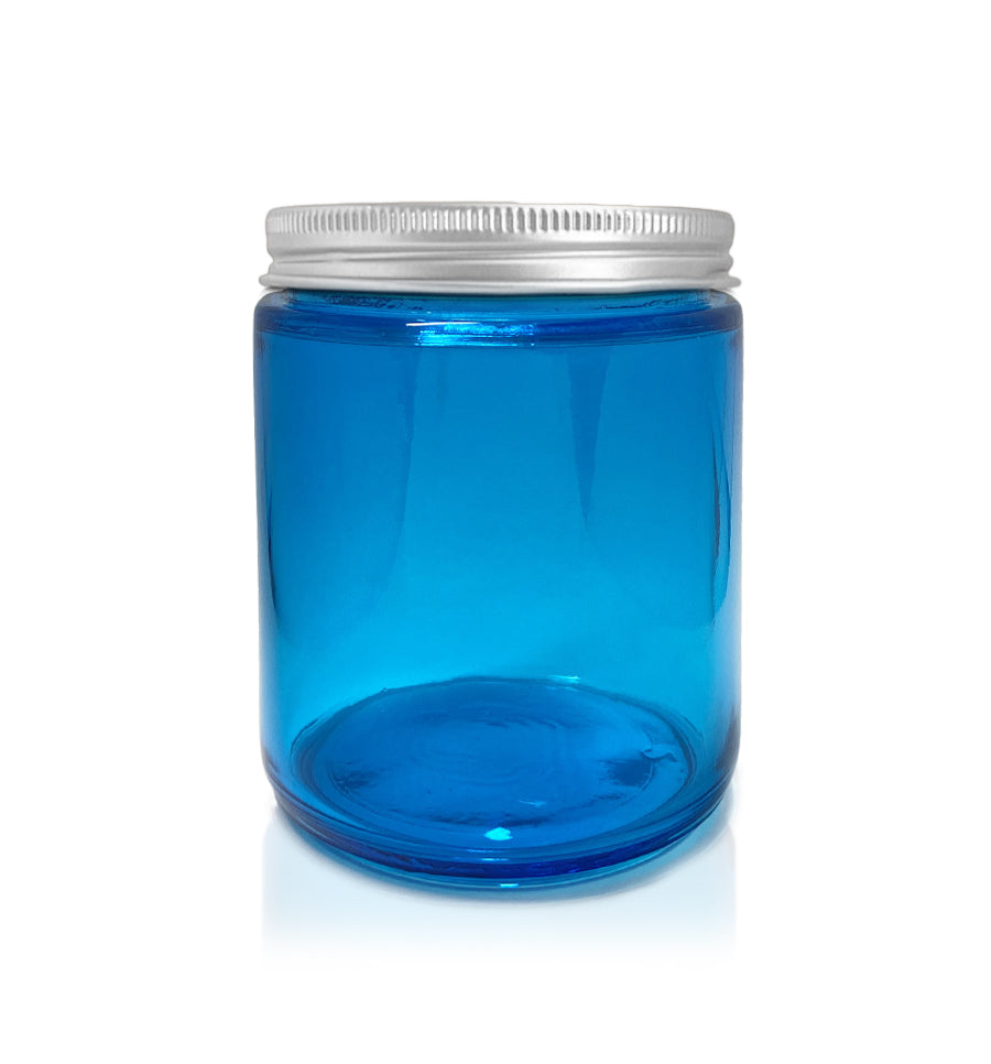 Topaz Pharmacist Glass Jar with Silver Lid 200ml
