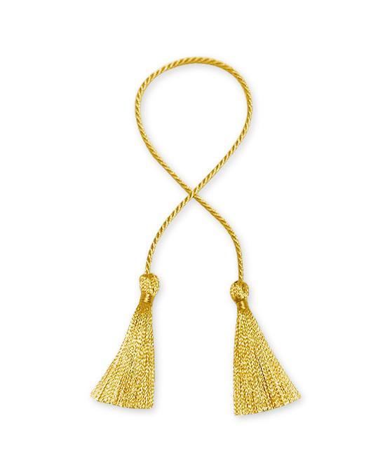 Double Gold Metallic Tassel - New Zealand Candle Supplies