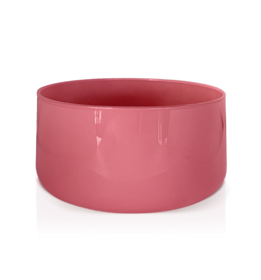 Pink Glass Candle Bowl 350ml