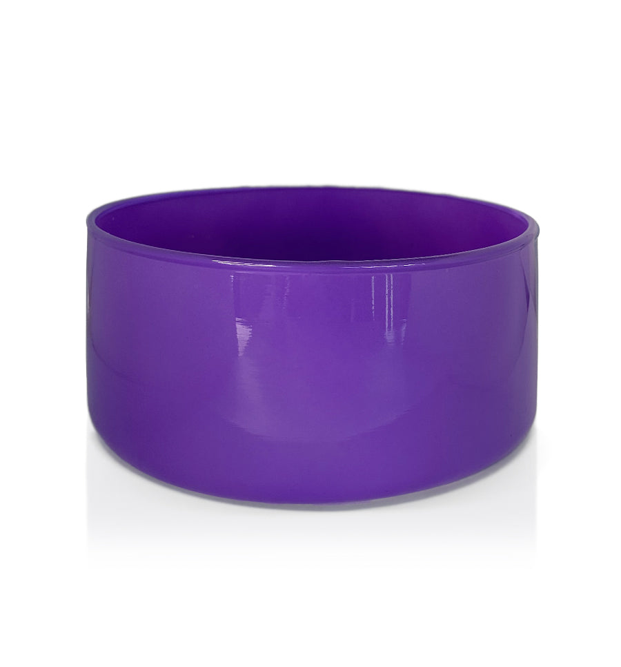 Purple Glass Candle Bowl 350ml