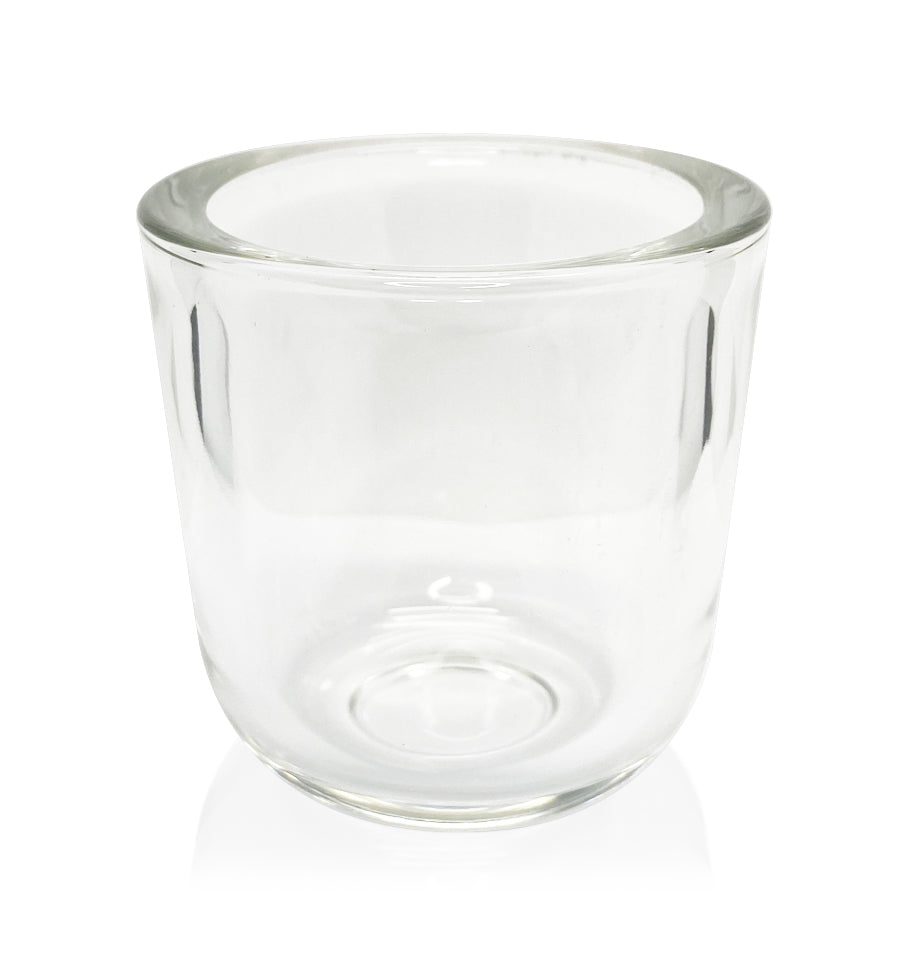 Thick Wall Glass Candle Jar - Clear 300mls - New Zealand Candle Supplies